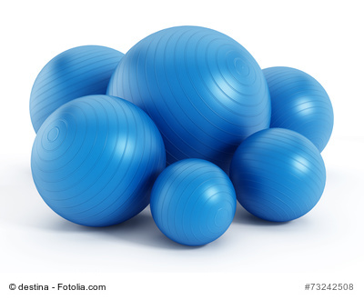 Pilates exercise balls